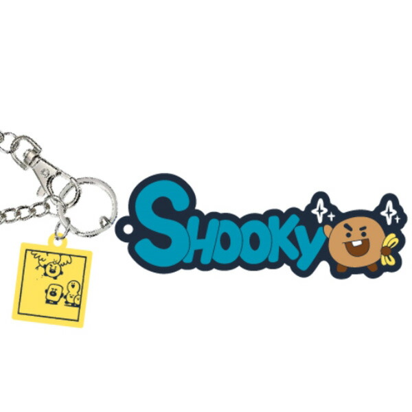 BT21 ラバーバッグチャーム SHOOKYBT21 キャラクター ラインフレンズ LINE キーホルダー チャーム アクセサリー コレクション 雑貨  全品送料0円