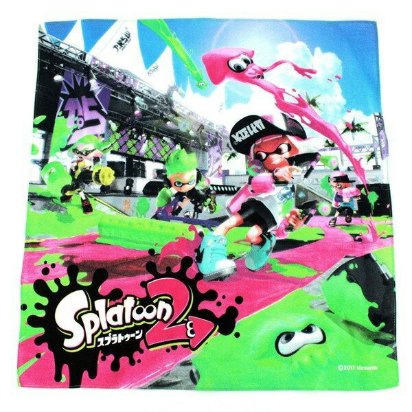 スプラトゥーン2 ランチクロス メインイラスト Spt 404splatoon スプラトゥーン Wii U Switch ゲーム 任天堂 Nintendo 新学期 お弁当 弁当 ランチナフキン 新生活 保育園 幼稚園 学校 遠足 運動会 買い保障できる