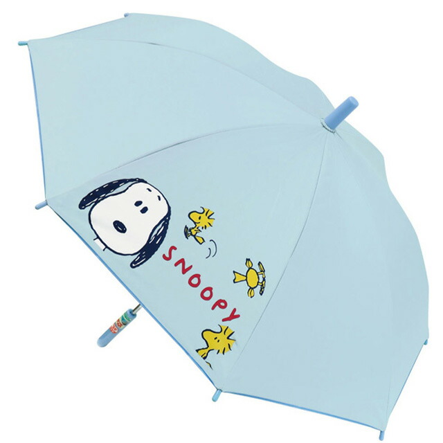 市場 同梱不可 50cm スヌーピー snoopy 子供用晴雨兼用長傘 フェイス キャラクター Peanuts Umbrella 可愛い ピーナッツ