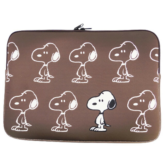 今だけスーパーセール限定 スヌーピー Pcケース 総柄 22snoopy ピーナッツ 人気 キャラクター Pcカバー タブレット クッションケース 持ち運び あす楽対応