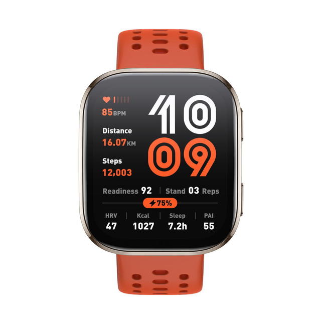 Amazfit スマートウォッチ Bip 6 赤いこと sp170074-C03