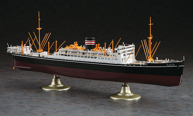Z28 1/350 日本郵船 氷川丸 ハセガワ 世界有名戦艦シリーズ プラモデル 同梱不可