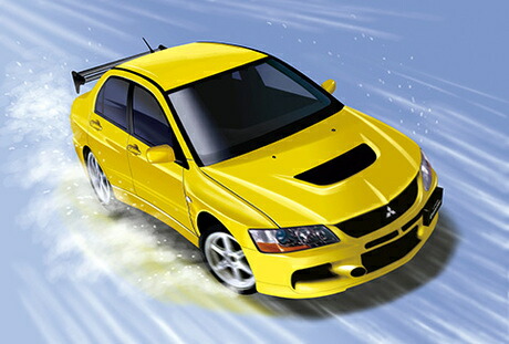 1/24 フジミ 塗装済 完成品 ランサーエボリューション エボ9 ボルテックス フジミ 1/24 完成品 ランエボ ボルテックス プラモ カスタム