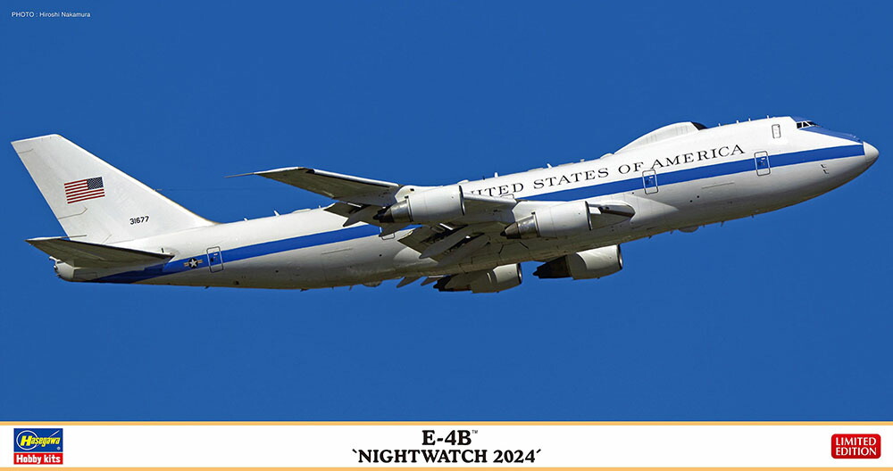 10867 1/200 E-4B ナイトウォッチ 2024 ハセガワ 限定品 プラモデル