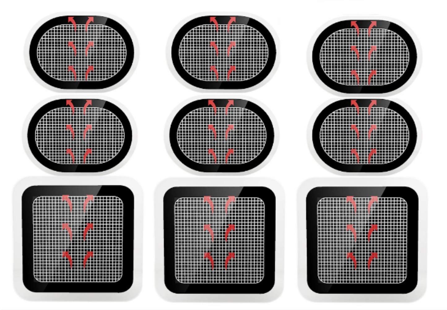 スレンダートーン 楽天市場】スレンダートーン 交換パッド 10セット お徳用