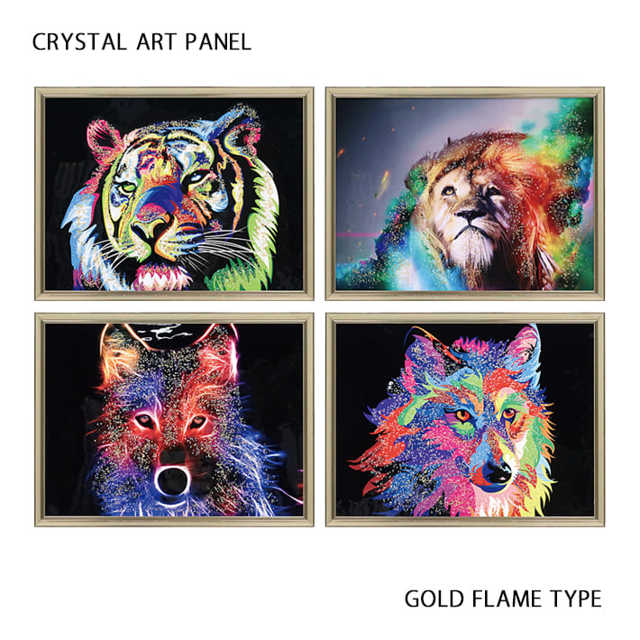 Flame Crystal Art