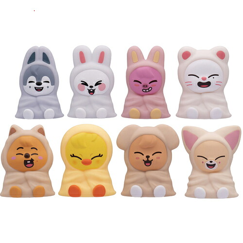 Stray Kids SKZOO ライトマスコット 全8種セット/ガシャポン◆新品Ss【即納】【コンビニ受取/郵便局受取対応】