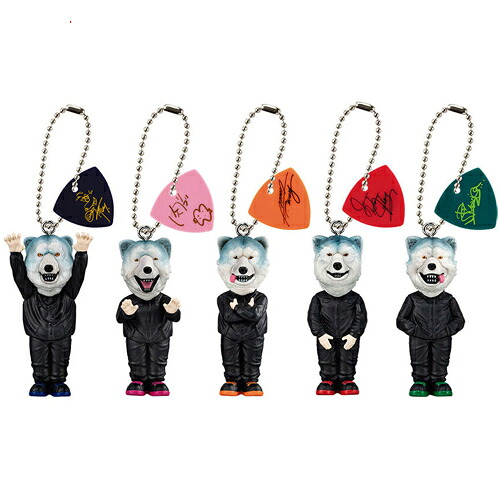 【1日と5・0のつく日はポイント3倍！】MAN WITH A MISSION FIGURE COLLECTION 全5種セット/ガシャポン//◆新品Ss【即納】【コンビニ受取/郵便局受取対応】
