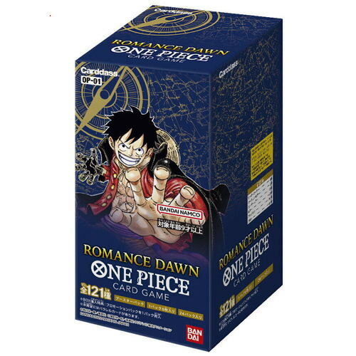 ONE PIECEカードゲーム ROMANCE DAWN【OP-01】/BOX◆新品Sa【即納】【コンビニ受取/郵便局受取対応】