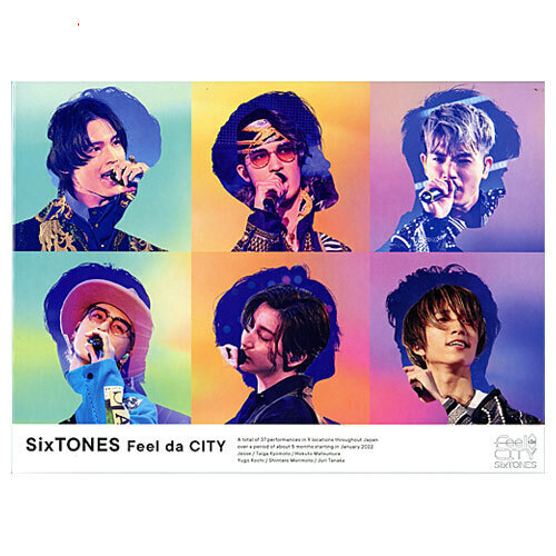 【中古】SixTONES Feel da CITY(初回盤)/Blu-ray◆B【即納】【ゆうパケット/コンビニ受取/郵便局受取対応】