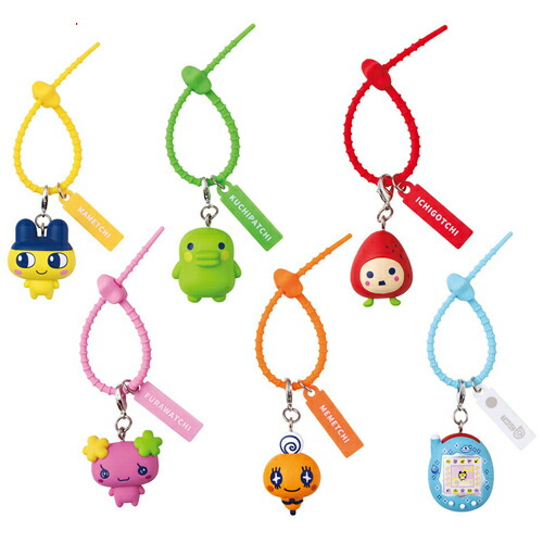 楽天市場】たまごっち！たまもりしーる☆キーチェーンパート1 全6種