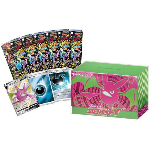 ポケモンカードゲーム ソード シールド Box クロバットv 新品ss シャイニーボックス