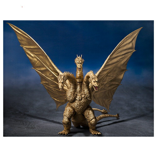S.H.MonsterArts キングギドラ(1972) 地球攻撃命令 ゴジラ対ガイガン◆新品Ss【即納】【コンビニ受取/郵便局受取対応】画像