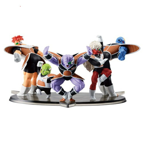 ギニュー特戦隊 出陣フィギュアセット 楽天市場】ドラゴンボールZ SOLID EDGE WORKS-THE出陣- ギニュー