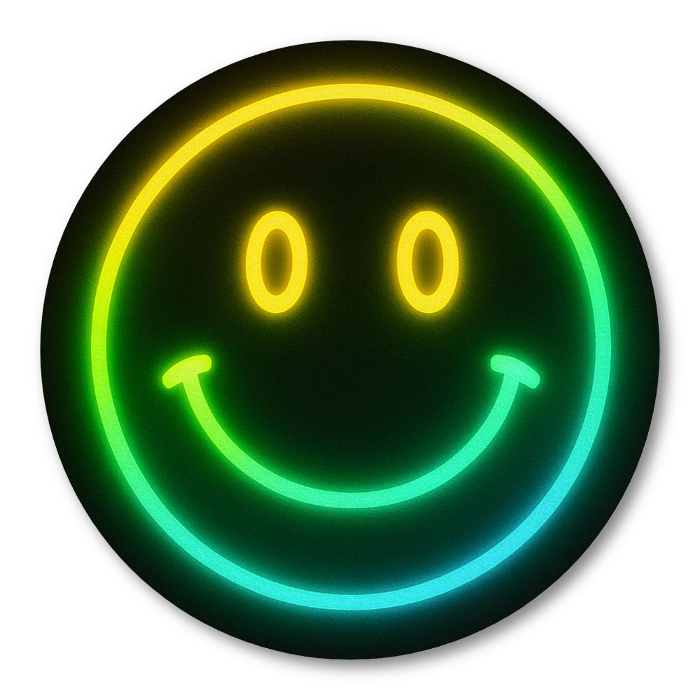 楽天市場】【スマイル】アクセントステッカー 15ブルー 16グリーン