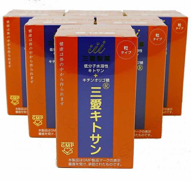 三愛キトサン （粒印字機）180粒×6個