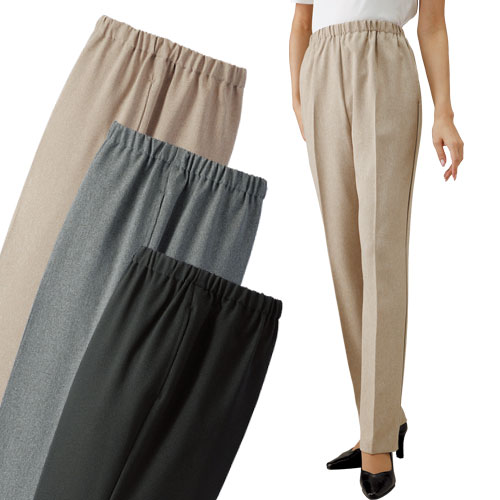 楽天市場】[日本製 スペースマスター夏の美脚見えパンツ 同サイズ3色組