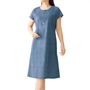 楽天市場】ワンピース レディース 春夏 日本製 ゆったりシルエット