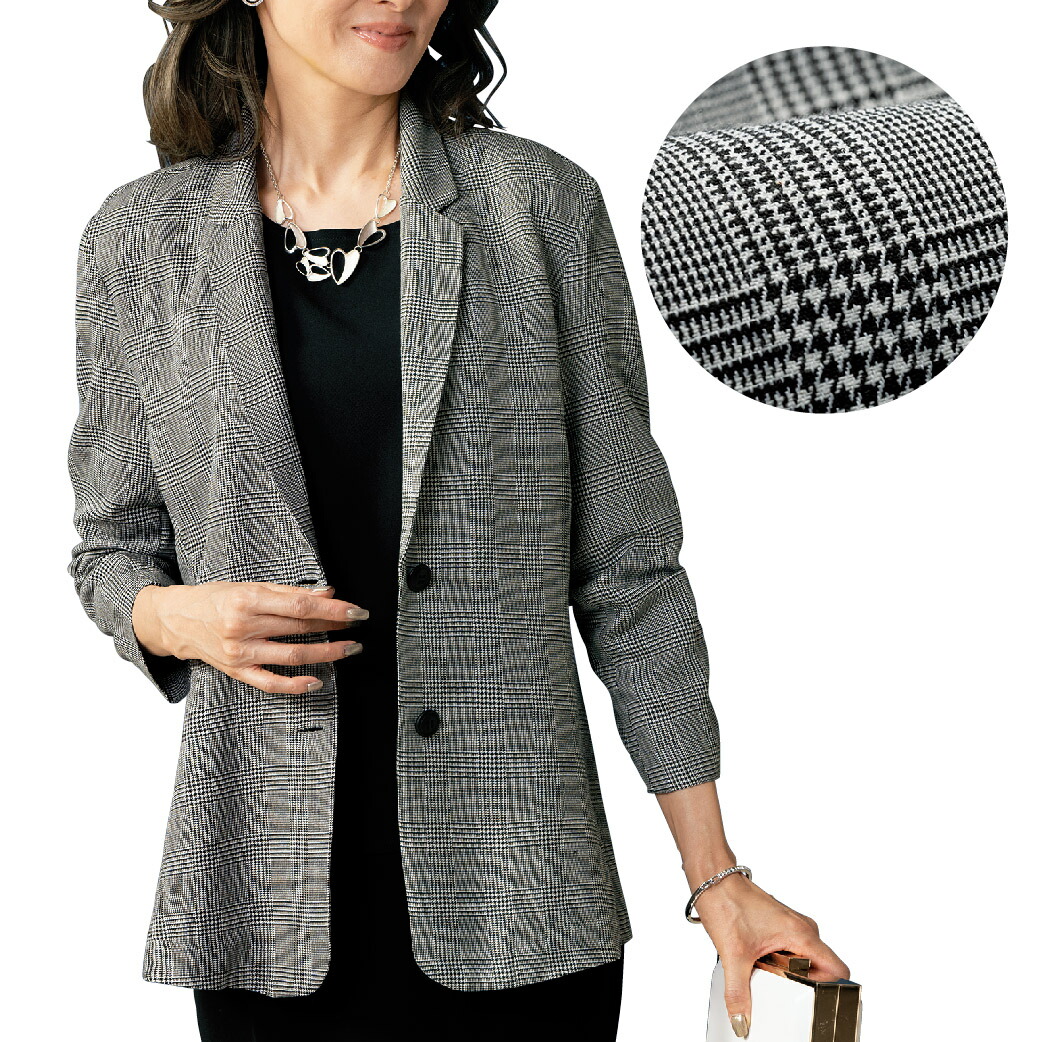 楽天市場】サマージャケット テーラージャケット レディース 麻入り