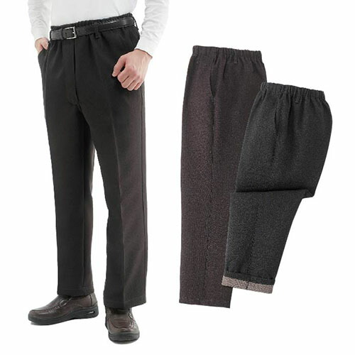 楽天市場】【(同サイズ2色組)コーデュロイ裏フリースパンツ】p20912
