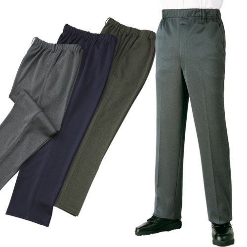 楽天市場】スラックス メンズ シニア 秋冬 日本製 トップサーモ 裏起毛