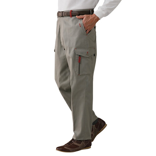 【同サイズ2色組　7ポケット デザインカーゴパンツ】長ズボン メンズ 紳士服 シニア シニアファッション 40代 50代 60代 70代 80代 父の日 お父さん 秋物 冬物 秋冬 敬老 プレゼント 贈り物 股下65 股下70 股下75 3L p23330｜ＢＷＳ　店