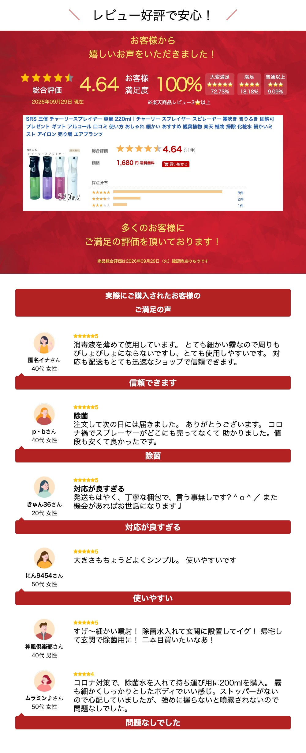 SRS 三信 チャーリースプレイヤー 容量 220ml|チャーリー スプレイヤー スピレーヤー 霧吹き きりふき 即納可 プレゼント ギフト アルコール 口コミ 使い方 おしゃれ 細かい おすすめ 観葉植物 楽天 植物 掃除 化粧水 細かいミスト アイロン 売り場 エアプランツ
