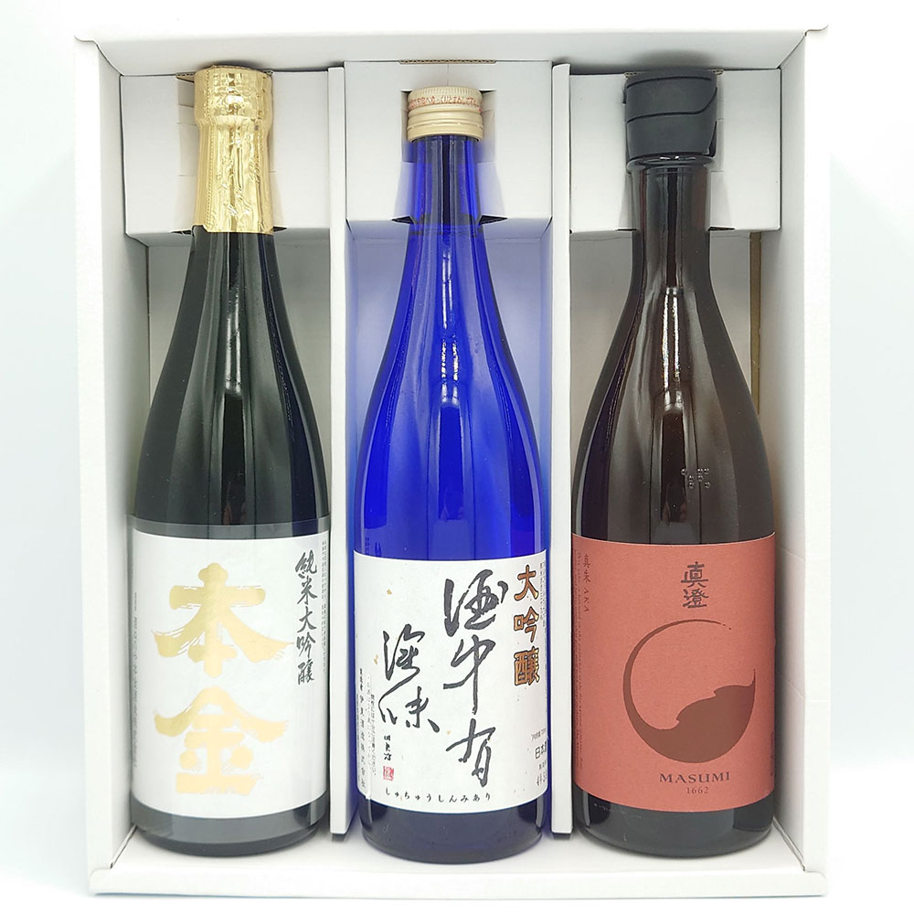 信濃屋 諏訪 こだわり味わいセット 720ml×3本 長野県 諏訪市