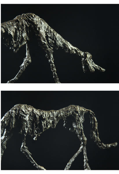 楽天市場 送料無料 超人気ブロンズ像 犬 ジャコメッティ希少インテリア 彫刻 銅像 西洋美術屋 楽天市場店
