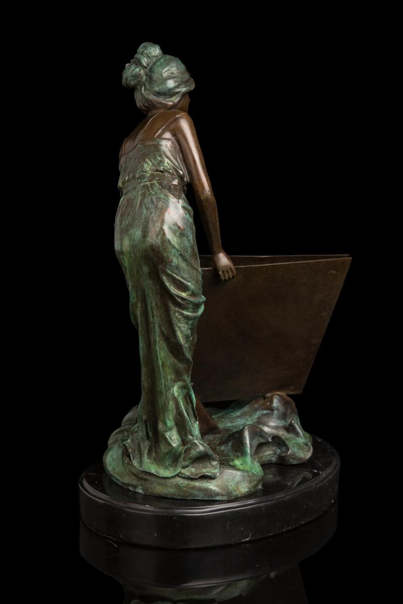 送料無料 大型ブロンズ像 本を読む婦人 インテリア 彫刻 銅像 Rvcconst Com