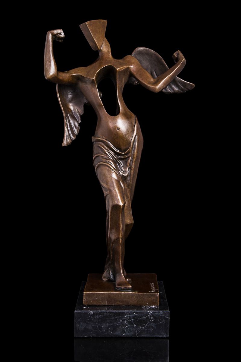 楽天市場 大人気ブロンズ像 超現実の天使 ダリ 名品インテリア 彫刻 銅像 西洋美術屋 楽天市場店