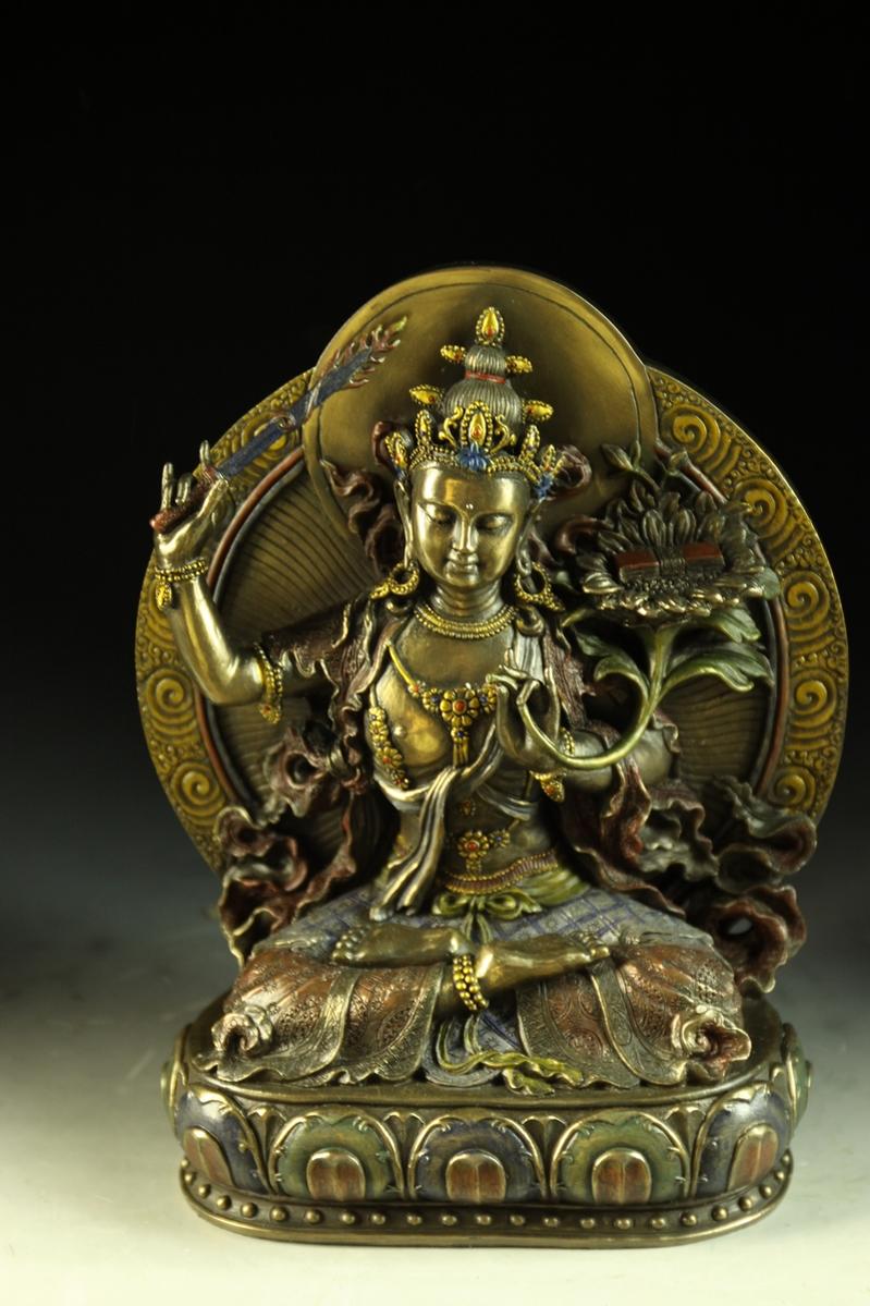 オンライン購入限定の- 仏教美術 細密 チベット仏 古銅
