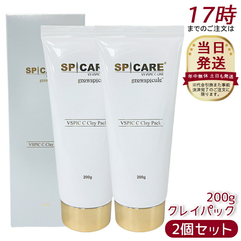 V3 ブイスピック シークレイパック２本セット SPICARE V3 VSPIC C Clay Pack V3 ブイスピック シー クレイ