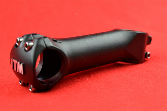 楽天市場】OnebyESU 77ステム 130mm クリアブラック/ブラック 自転車