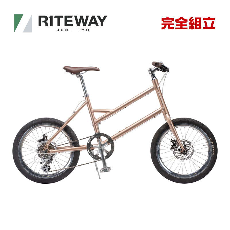 RITEWAY ともし火通い路 GLACIER グレイシア ミニベロ 小みち車