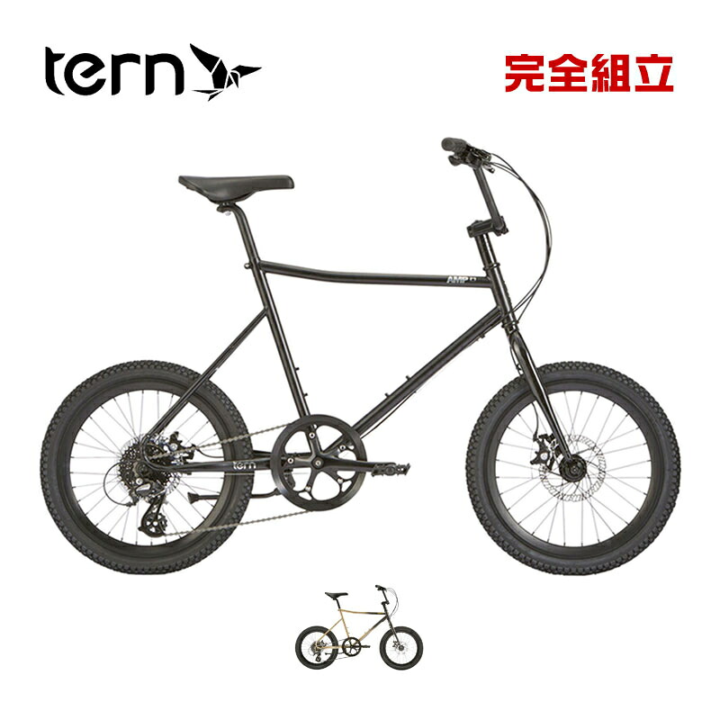 TERN 曲がること 2026年模範例 AMP F1 アンプリファイアーF1 押さえる色つや 1x8s 小みち車 ミニベロ