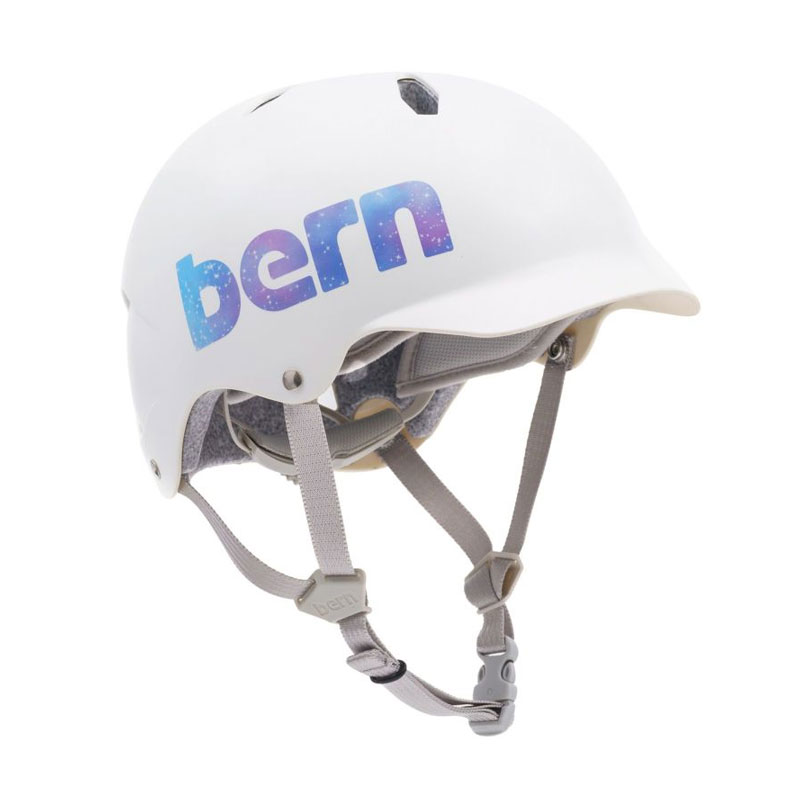 bern バーン BANDITO バンディート 子供用 ジュニア ヘルメット BEBB03E Satin White Galaxy|自転車の専門店 バイクキング
