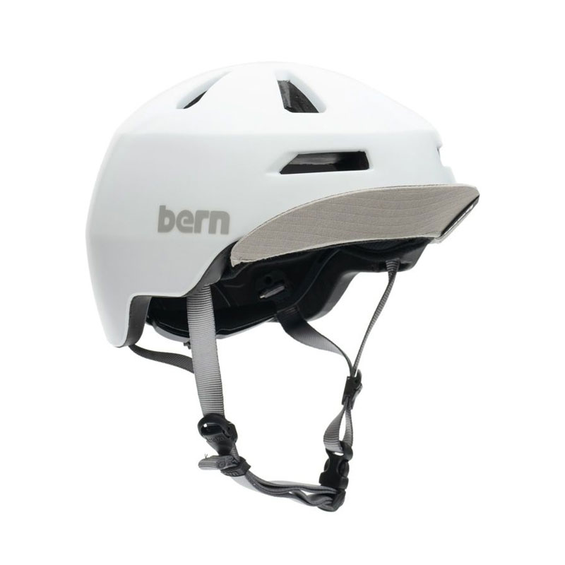 bern バーン BRENTWOOD2.0 ブレントウッド2.0 ヘルメット BEBM15Z Satin White｜自転車の専門店　バイクキング