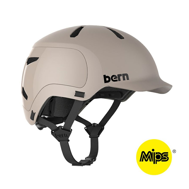 bern バーン WATTS2.0 MIPS ワッツ2.0 (Mips付) ヘルメット BEBM30M Matte Sand｜自転車の専門店　バイクキング