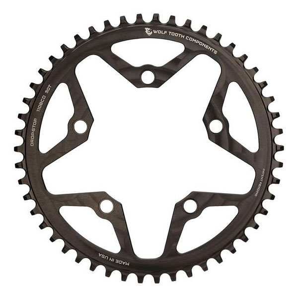 WOLF TOOTH ウルフトゥース 110 BCD 5 Bolt Chainring 48T/50T/52T compatible with SRAM Flattop｜自転車の専門店　バイクキング
