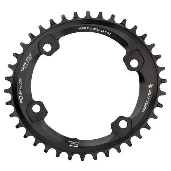 楽天市場】WOLF TOOTH ウルフトゥース 110 BCD Chainring For Shimano 4 Bolt - 110BCDx36T/ 38T/40T/42T : 自転車の専門店 バイクキング