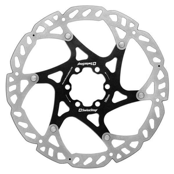 SWISS STOP スイスストップ Catalyst Pro ディスクローター 6ボルト 180mm (P100005010)｜自転車の専門店　バイクキング