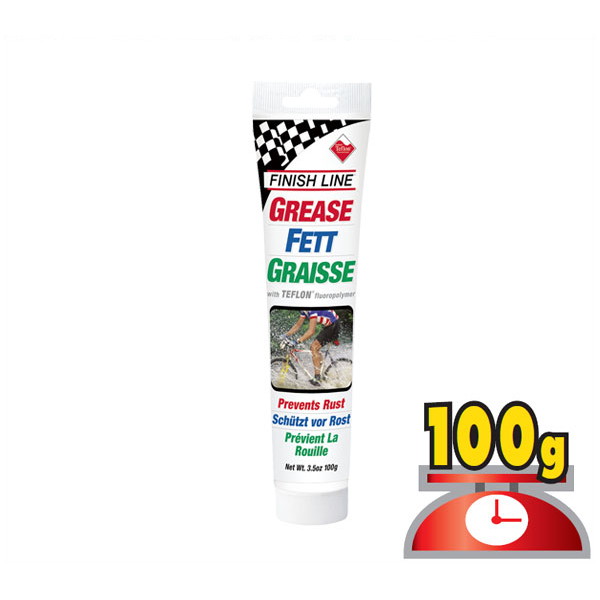 【楽天市場】フィニッシュライン プレミアム テフロン グリス 100g チューブ/PREMIUM TEFLON GREASE【保護剤】【グリス