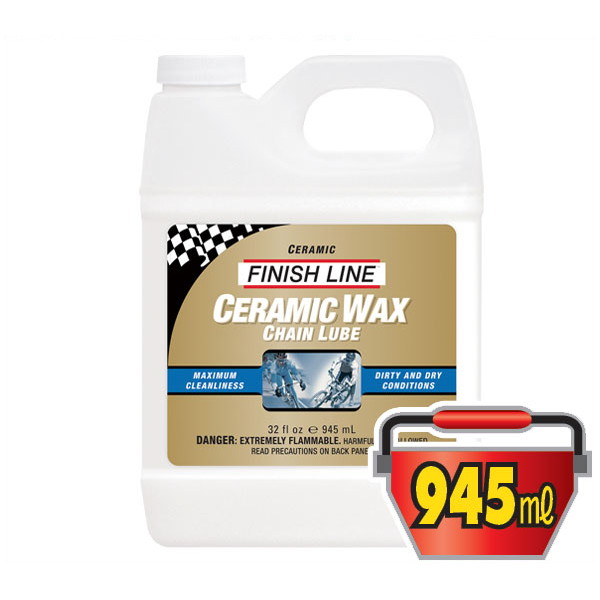フィニッシュライン セラミック ワックス チェーン ルーブ 945ml プラボトル/CERAMIC WAX CHAIN LUBE【潤滑剤】【ワックスタイプ】【FINISH LINE】【bike-king】｜自転車の専門店　バイクキング