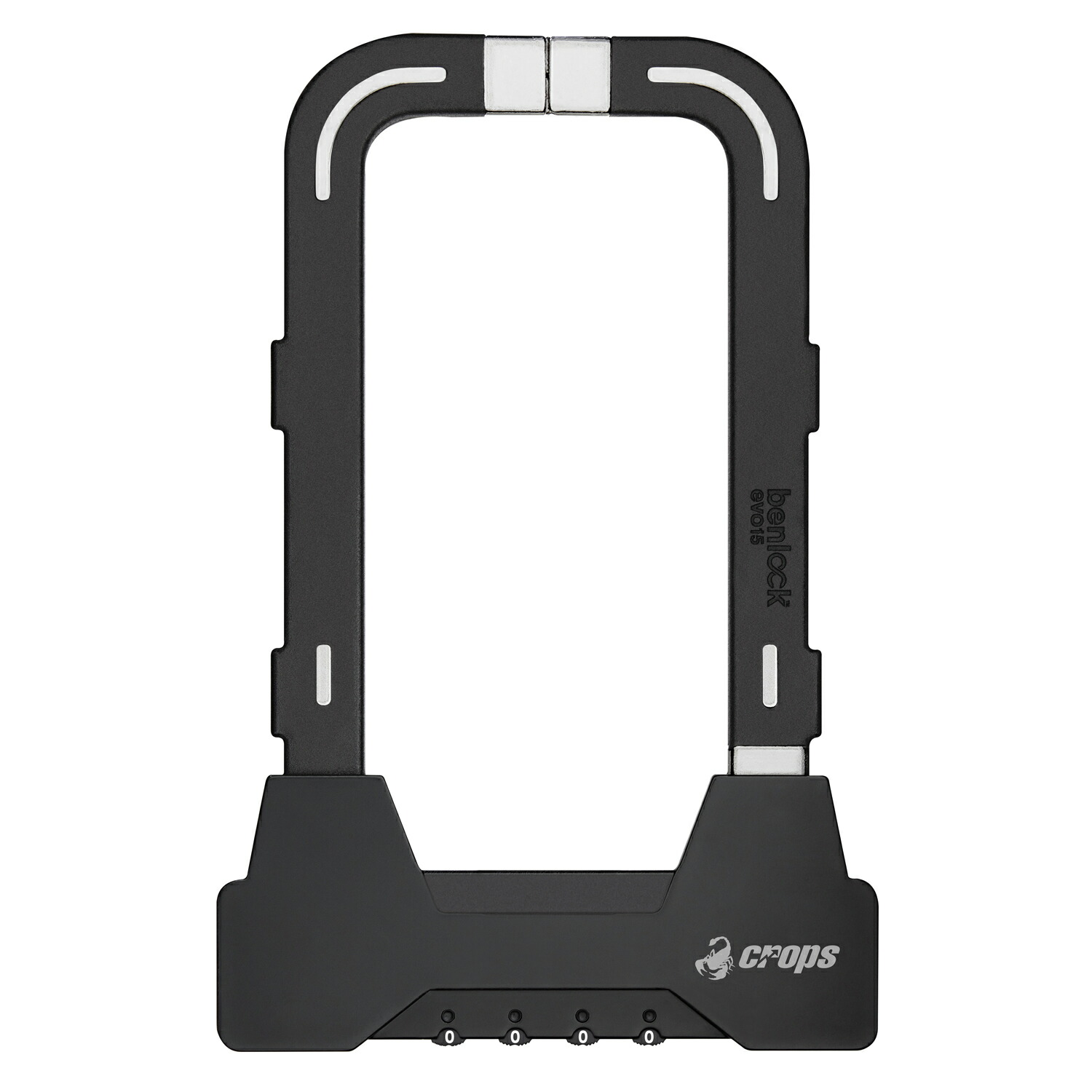 CROPS クロップス BEN-FD15B BENLOCK ベン鍵を掛ける 鉤括弧ジャズバンド 折りたたみU字鍵を掛ける 文字盤式