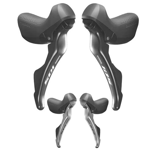 楽天市場】シマノ 105 ST-R7000 シルバー 左右レバ−セット 2x11S