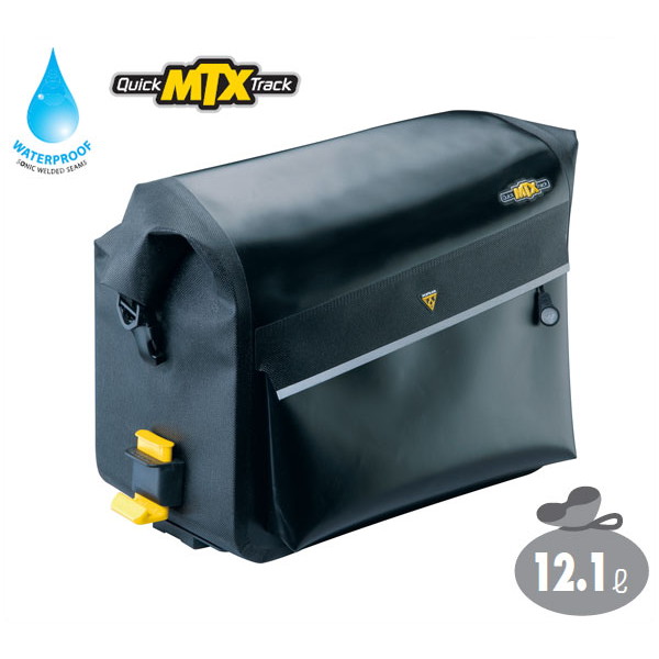 TOPEAK トピーク リアバッグ MTX トランクバッグ ドライバッグ MTX TRUNK DRYBAG [BAG26800] 【容量：12.1L】【長さ×幅×高さ：380×240×260(mm)】