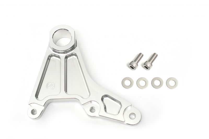XJR1300 リアキャリパーサポート シルバー （2POT 84mmピッチ＆STD径） ACTIVE（アクティブ）｜バイク メンテ館 12,984円