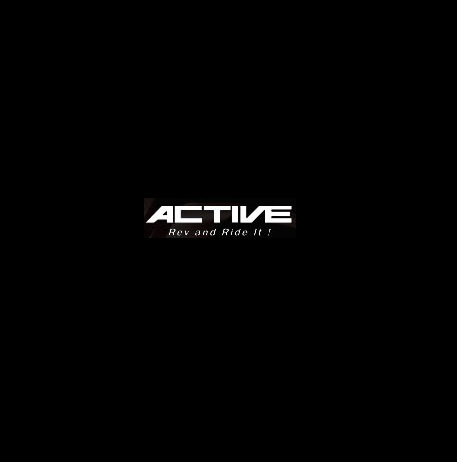 APE100（エイプ）02～08年 ストレートオイルクーラー4.5-7R シリンダー取出タイプ用ステーセット（横）ブラック仕様 ACTIVE（アクティブ）