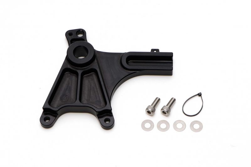 SV650/X(ABS)16~23年 リアキャリパーサポート ブラック (2POT 84mmピッチ&STD径) ACTIVE(アクティブ)|バイク メンテ館
